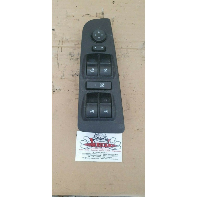 Dettagli su   FIAT BRAVO INTERRUTTORE PULSANTIERA ALZACRISTALLI ANT SINISTRO SX 4 VETRI ELETT.