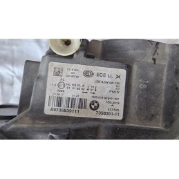 BMW SERIE 1 F20 RESTYLING PROIETTORE FANALE FANALI FARO FARI ANTERIORE SINISTRO