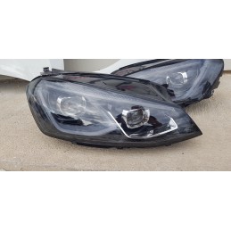 VOLKSWAGEN GOLF 7 PROIETTORE PROIETTORI FANALI FANALE ANTERIORE FULL LED DRL
