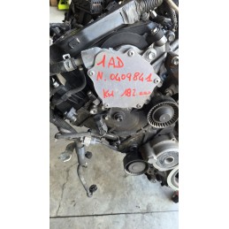 TOYOTA RAV 4 XA40 MOTORE COMPLETO POMPA INIETTORI TURBINA 1ADFTV 2.0D 91kw 124cv