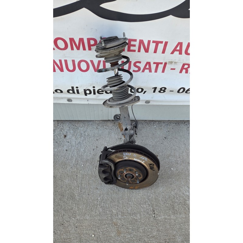 TOYOTA RAV 4 IV SERIE XA40 SOSPENSIONE AMMORTIZZATORE SEMIASSE MOZZO PINZA SX