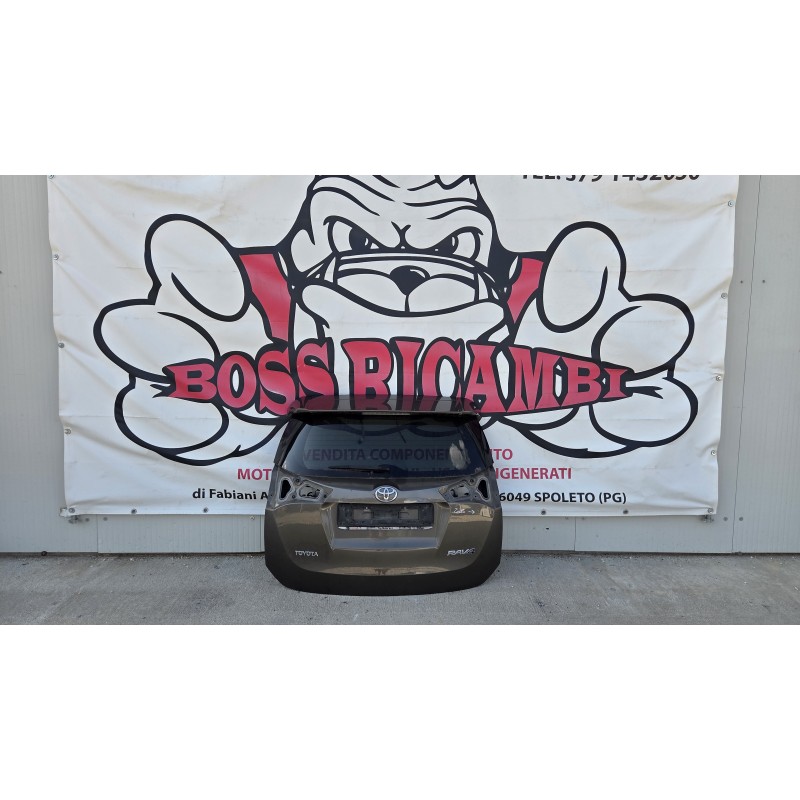 TOYOTA RAV 4 IV XA40 PORTELLONE PORTELLO COFANO BAGAGLIAIO LUNOTTO SPOILER POSTE