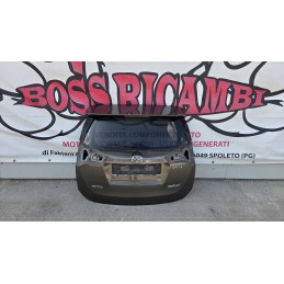 TOYOTA RAV 4 IV XA40 PORTELLONE PORTELLO COFANO BAGAGLIAIO LUNOTTO SPOILER POSTE