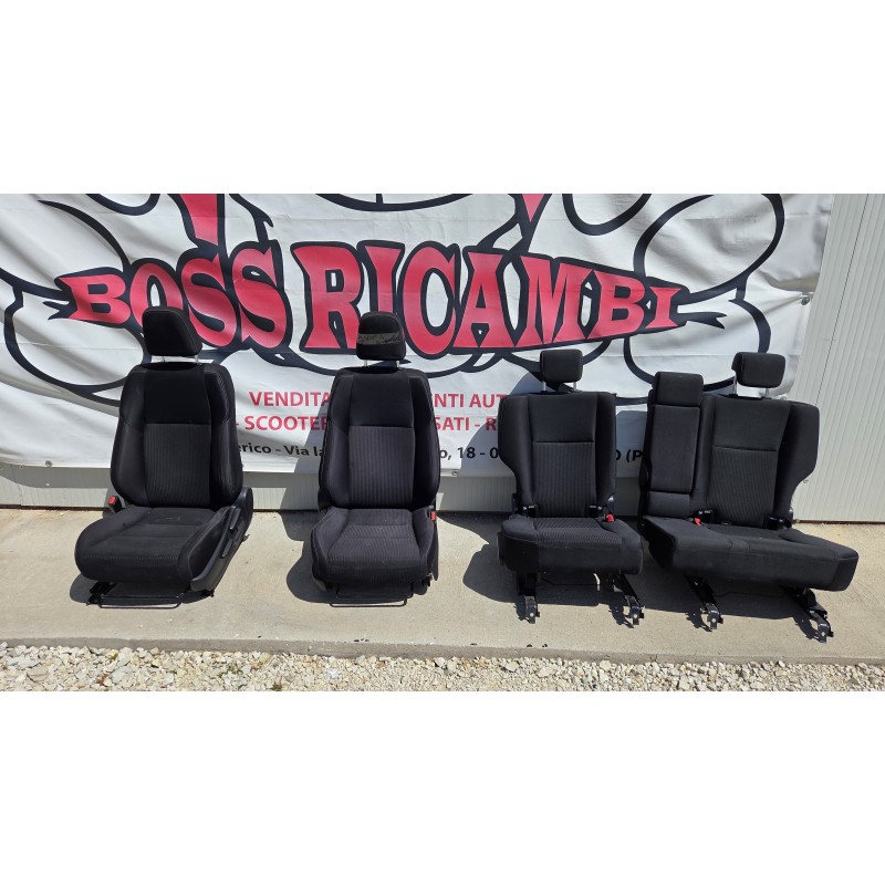 TOYOTA RAV 4 IV XA40 TAPPEZZERIA INTERNI INTERNO SEDILE SEDILI TESSUTO ANT POST