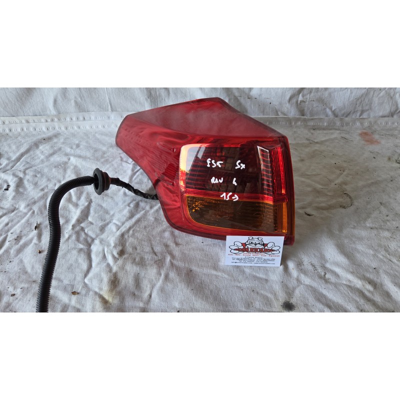 TOYOTA RAV 4 IV XA40 FANALE PORTALAMPADA FARO LUCE STOP ESTERNO POST SINISTRO SX
