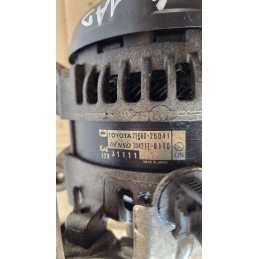 TOYOTA RAV 4 IV XA40 ALTERNATORE PULEGGIA MOTORE ELETTRICO 27060-26041 DENSO 12V
