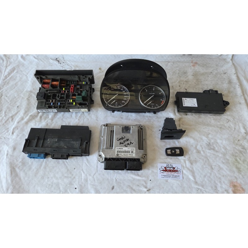 BMW SERIE 3 E91 KIT AVVIAMENTO ACCENSIONE CENTRALINA ECU BODY CHIAVE BCM AUTOMAT