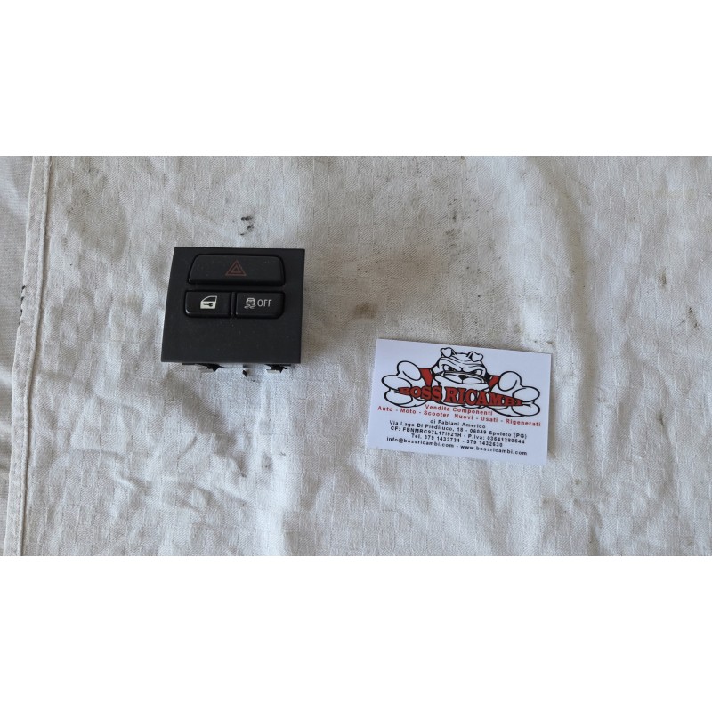 BMW SERIE 3 E91 INTERRUTTORE COMANDO ACCENSIONE 4 FRECCE CHIUSURE ANTISLITTAMENT