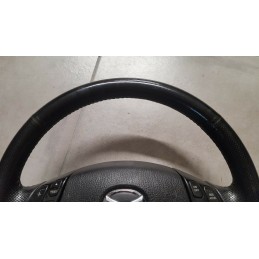 Dettagli su   MAZDA 6 VOLANTE PELLE MULTIFUNZIONE COMANDI AIRBAG CENTRALE CLACSON GJ6A32980H02
