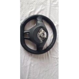 VOLKSWAGEN GOLF 7 VII VOLANTE CORONA STERZO COMANDI PELLE TRAFORATA RIVESTITO