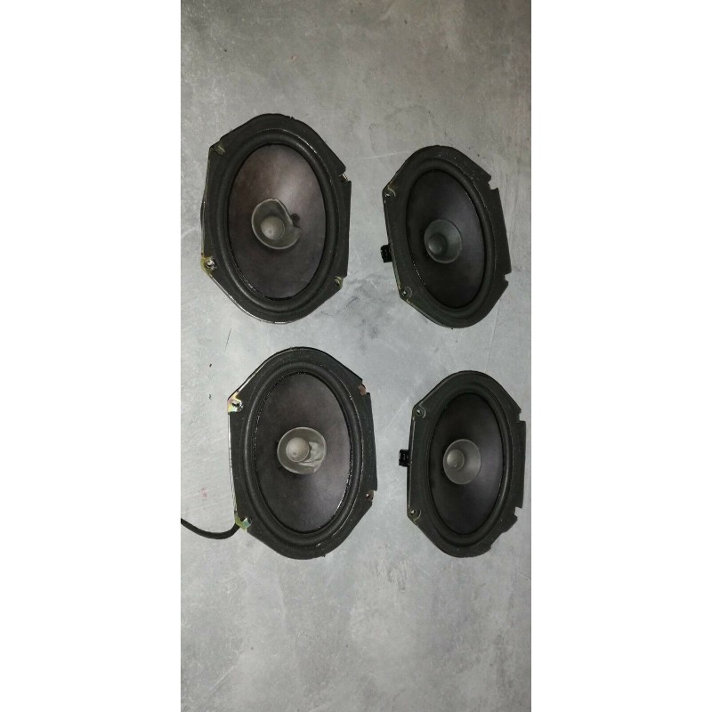 MAZDA 3 CASSE CASSA AUDIO ANTERIORE POSTERIORE DESTRA SINISTRA 4 PEZZI ORIGINALE