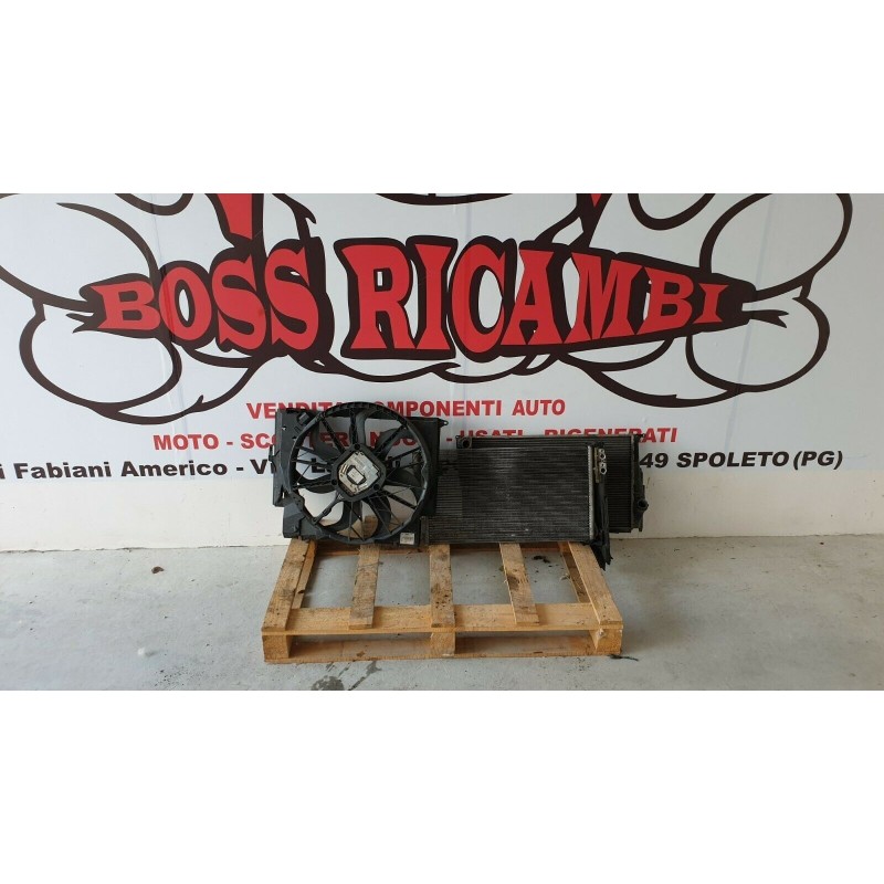 Dettagli su   BMW SERIE 3 E90 KIT RADIATORI RAFFREDDAMENTO CLIMA ELETTROVENTOLA 2.0 DIESEL