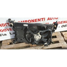 Dettagli su   FIAT PUNTO EVO KIT RADIATORI RAFFREDDAMENTO CLIMA A/C ELETTROVENTOLA 1.3 MJET