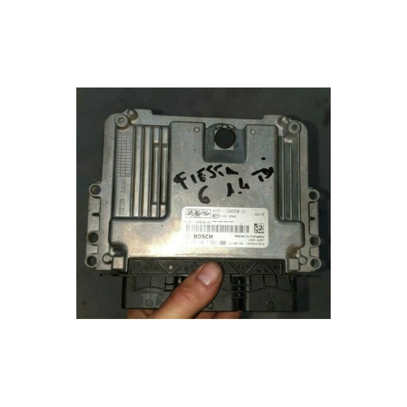 Dettagli su   FORD FIESTA 6 SERIE MK7 CENTRALINA MOTORE ECU AVVIAMENTO ELETTRICA 0281017831