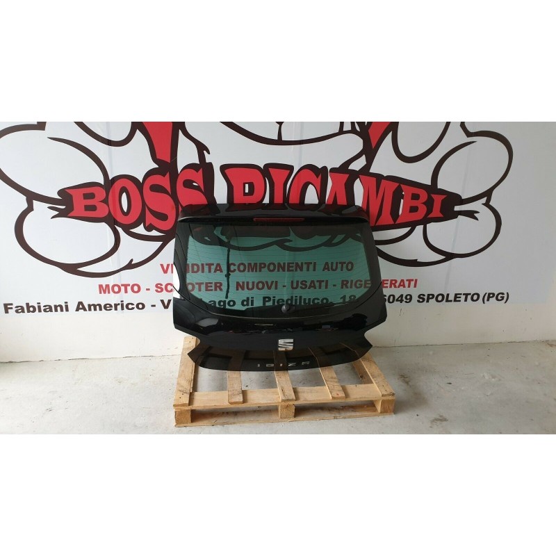 Dettagli su   SEAT IBIZA 6J PORTELLONE PORTELLO COFANO BAGAGLIAIO LUNOTTO VETRO POSTERIORE