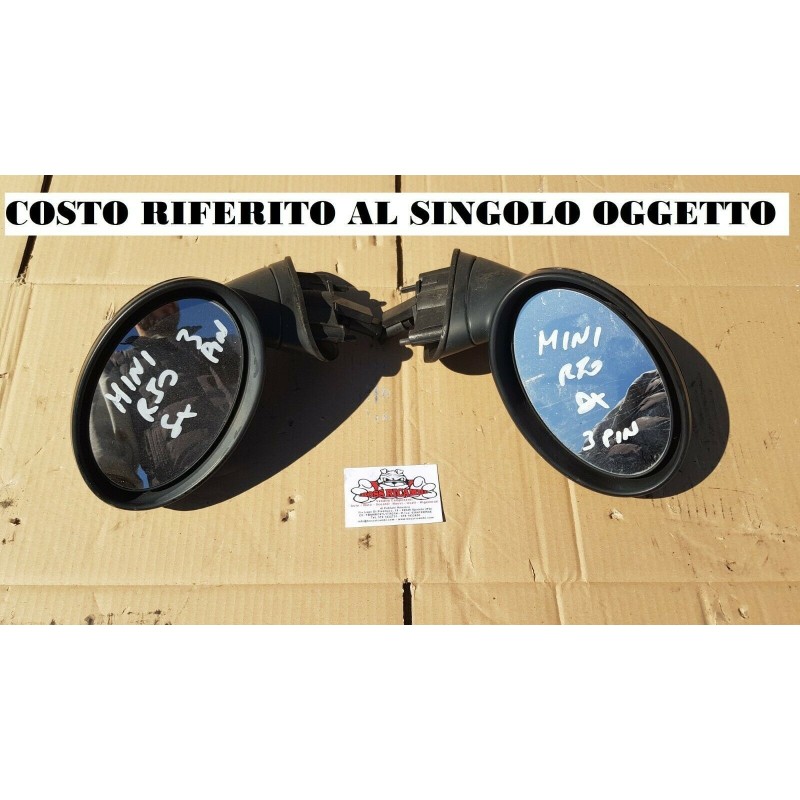 Dettagli su   MINI COOPER R50-R52-R53 SPECCHIETTO SPECCHIO RETROVISORE ESTERNO DESTRO SINISTRO