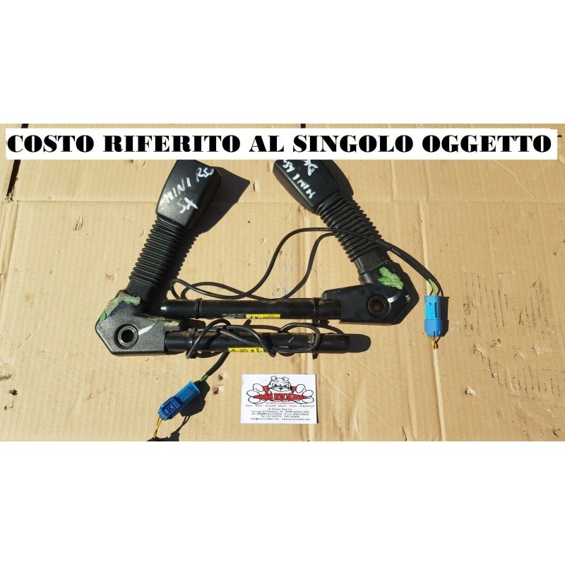 Dettagli su   MINI COOPER R50-R52-R53 PRETENSIONATORE SEDILE CINTURA SICUREZZA ANTERIORE DX SX