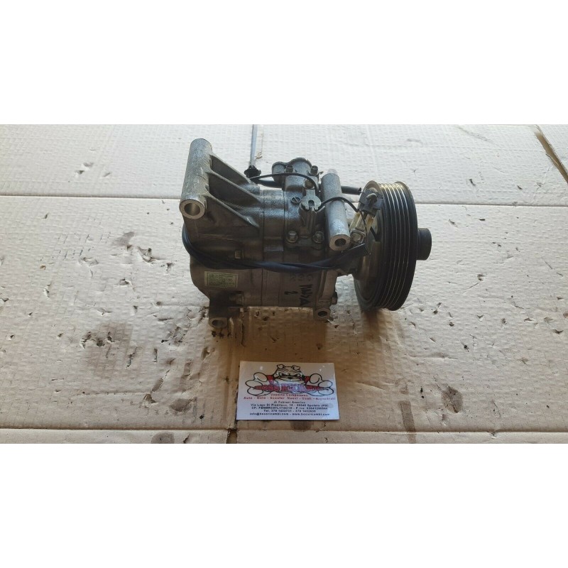 Dettagli su   MAZDA 2 DE COMPRESSORE CLIMATIZZATORE CLIMA A/C CONDENSATORE PULEGGIA V09A