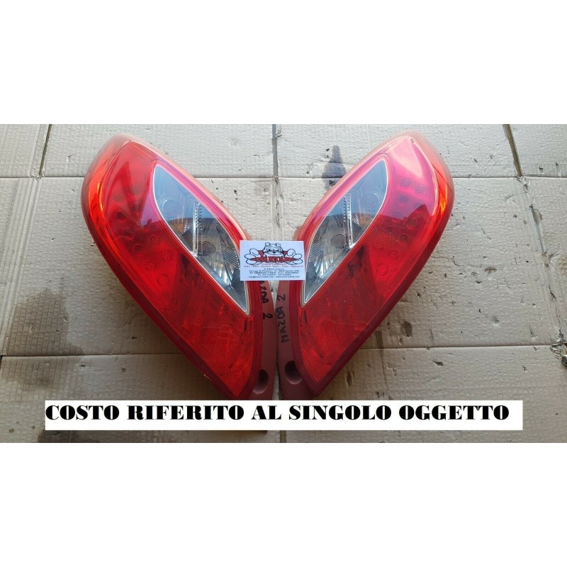 Dettagli su   MAZDA 2 DE FANALE FANALI FARO FARI STOP POSTERIORE LED DESTRO SINISTRO SX DX