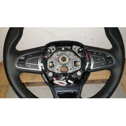 Dettagli su   RENAULT MEGANE 4 QUARTA SERIE VOLANTE IN PELLE CON COMANDI RADIO INSERTI CROMATI