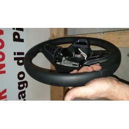 Dettagli su   RENAULT MEGANE 4 QUARTA SERIE VOLANTE IN PELLE CON COMANDI RADIO INSERTI CROMATI