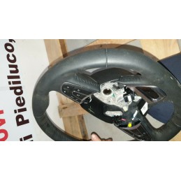 Dettagli su   RENAULT MEGANE 4 QUARTA SERIE VOLANTE IN PELLE CON COMANDI RADIO INSERTI CROMATI