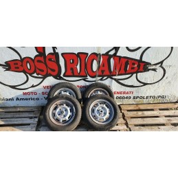Dettagli su   NUOVA INNOCENTI MINI TRE CERCHI CERCHIONE PNEUMATICO GOMME COPRIMOZZO 155/70 R12