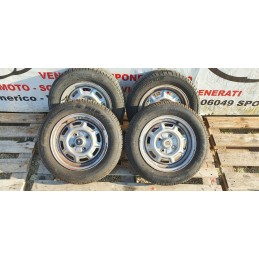 Dettagli su   NUOVA INNOCENTI MINI TRE CERCHI CERCHIONE PNEUMATICO GOMME COPRIMOZZO 155/70 R12