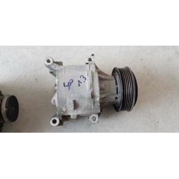 Dettagli su   FIAT NUOVA 500 COMPRESSORE CLIMA CONDENSATORE PULEGGIA DENSO B837 SCSC06