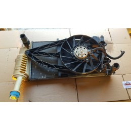 Dettagli su   FIAT PANDA 169 2 SERIE KIT RADIATORI RIVESTIMENTO ELETTROVENTOLA ACQUA CLIMA 1.2
