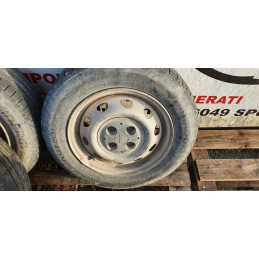 Dettagli su   4x CERCHI IN FERRO CON COPRIMOZZO FIAT STRADA PICKUP DA 14 POLLICI