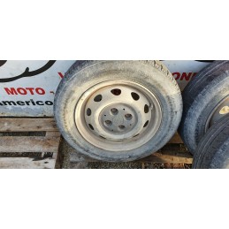 Dettagli su   4x CERCHI IN FERRO CON COPRIMOZZO FIAT STRADA PICKUP DA 14 POLLICI