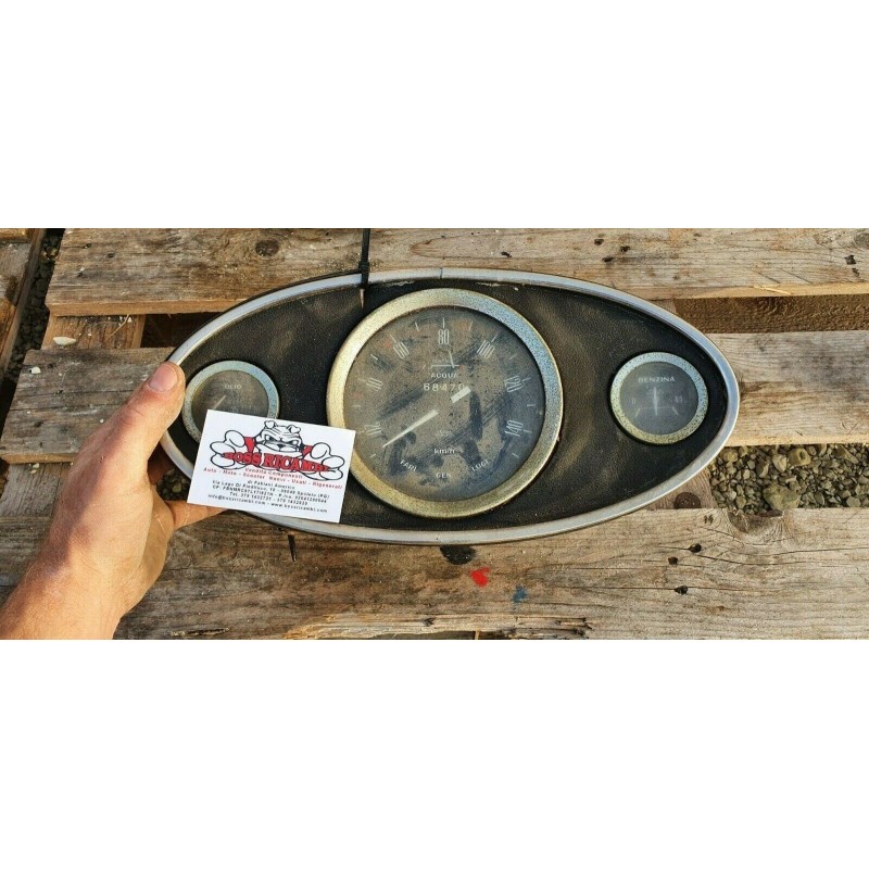 Dettagli su   MINI MINOR MORRIS TRAVELLER INNOCENTI T QUADRO PLANCIA STRUMENTI CONTACHILOMETRI