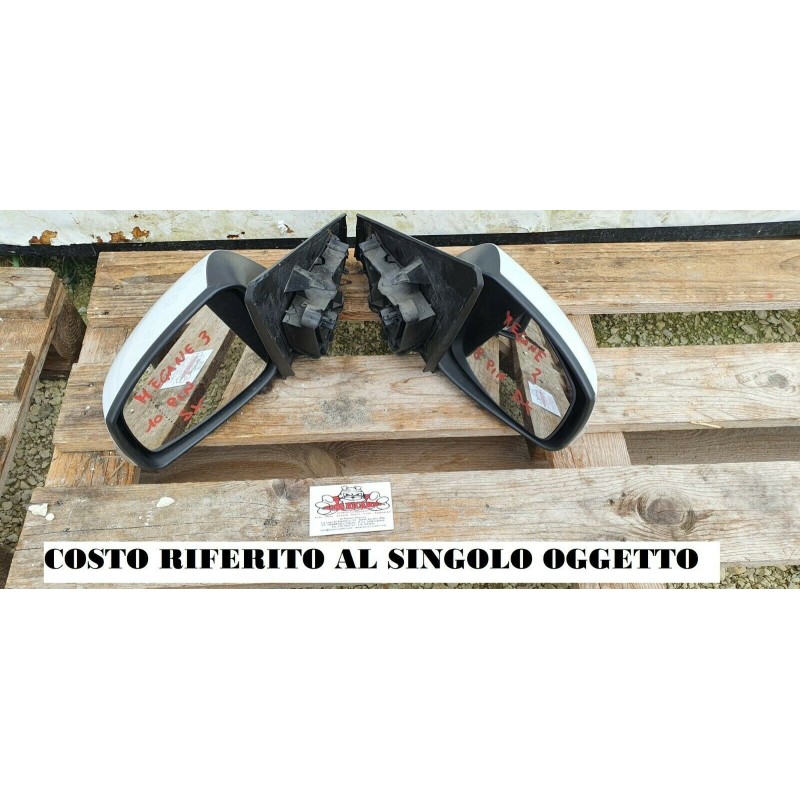 Dettagli su   RENAULT MEGANE 3 RETROVISORE ESTERNO SPECCHIETTO SPECCHIO ELETTRICO ANT DX SX