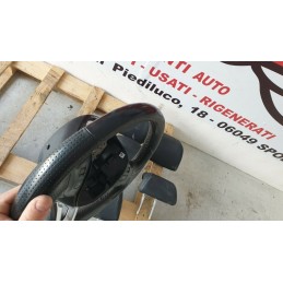 Dettagli su   PEUGEOT 208 VOLANTE IN PELLE CON COMANDI RADIO INSERTI CROMO