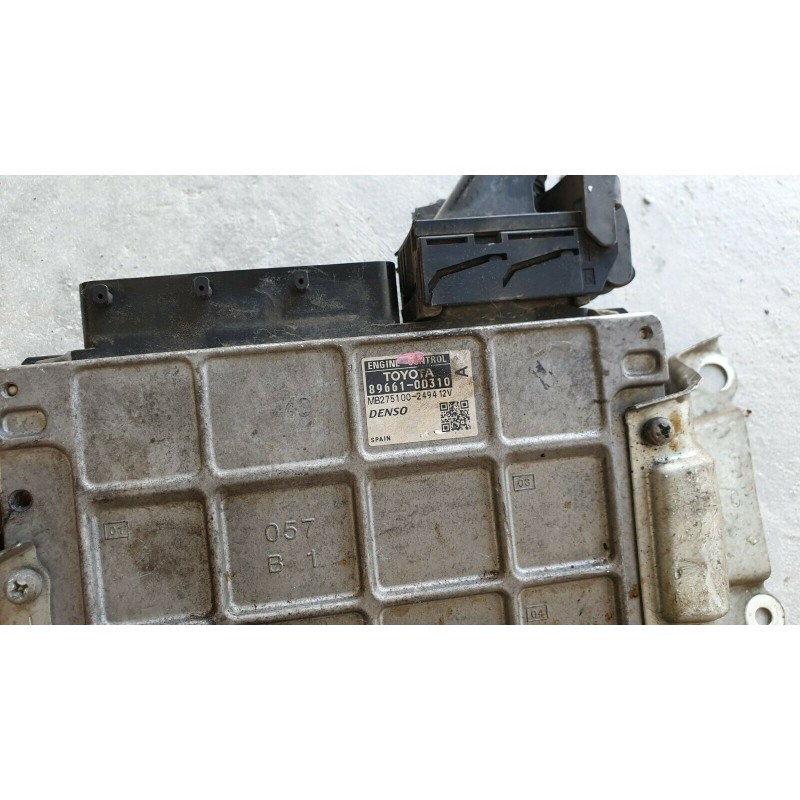 Dettagli su   TOYOTA YARIS CENTRALINA ELETTRICA ECU MOTORE INIEZIONE DENSO 1.3 BENZINA 2SZFE