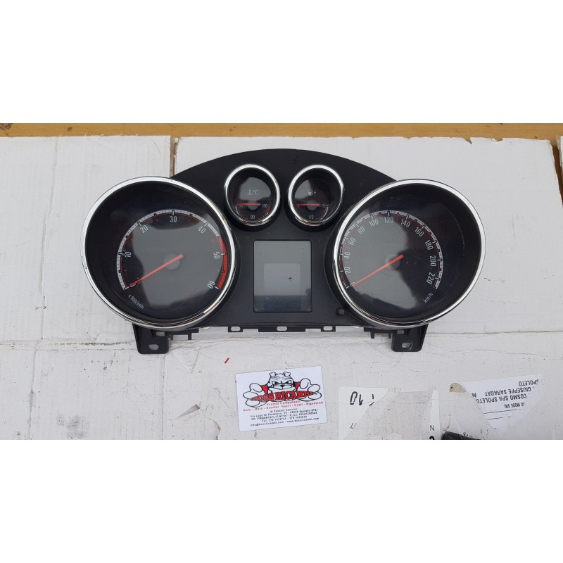 OPEL MERIVA B 2 SERIE QUADRO STRUMENTI CONTACHILOMETRI STRUMENTAZIONE 7591667500