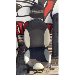 MINI COOPER R56 TAPPEZZERIA SEDILI SEDILE INTERNI INTERNA SELLERIA MISTO PELLE