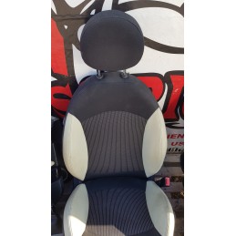MINI COOPER R56 TAPPEZZERIA SEDILI SEDILE INTERNI INTERNA SELLERIA MISTO PELLE