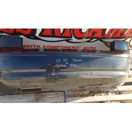 AUDI A3 8P 3 PORTE PARAURTI PARAURTO SPOILER + SENSORI PARCHEGGIO POSTERIORE