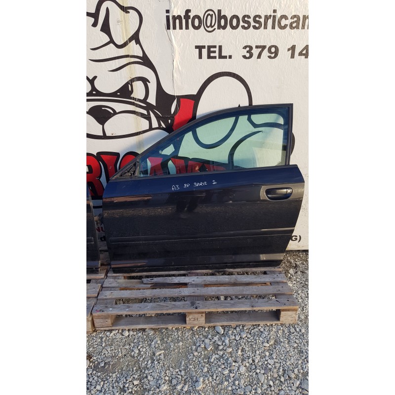 AUDI A3 8P 3 PORTE SPORTELLO SPORTELLI PORTA PORTIERA LATERALE ANTERIORE SX