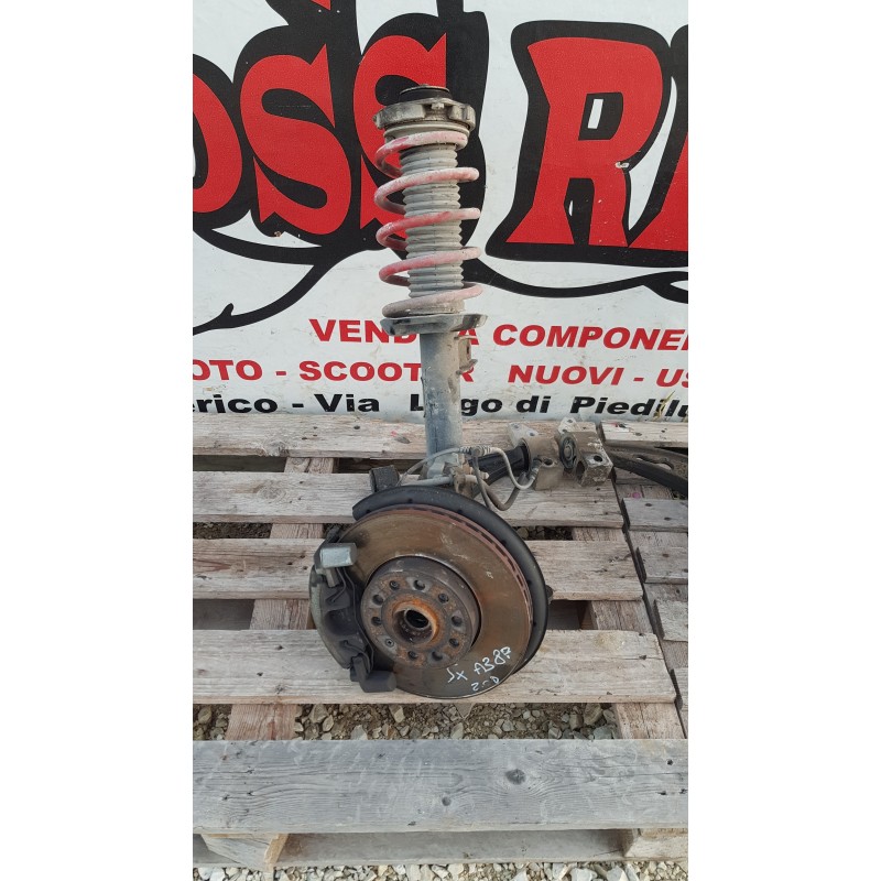 AUDI A3 8P SOSPENSIONE COMPLETA ANTERIORE MOZZO CUSCINETTO MOZZO DISCO PINZA SX