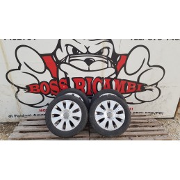 4x CERCHI LEGA CON PENUMATICI AUDI A3-A4-A6 INT. 5x112 DA 16 POLLICI