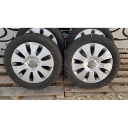 4x CERCHI LEGA CON PENUMATICI AUDI A3-A4-A6 INT. 5x112 DA 16 POLLICI