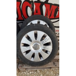 4x CERCHI LEGA CON PENUMATICI AUDI A3-A4-A6 INT. 5x112 DA 16 POLLICI