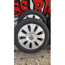4x CERCHI LEGA CON PENUMATICI AUDI A3-A4-A6 INT. 5x112 DA 16 POLLICI