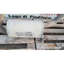 AUDI A3 8P 3 PORTE MARMITTA SCARICO TERMINALE SILENZIATORE DPPIO SCARICO BKD/BKC