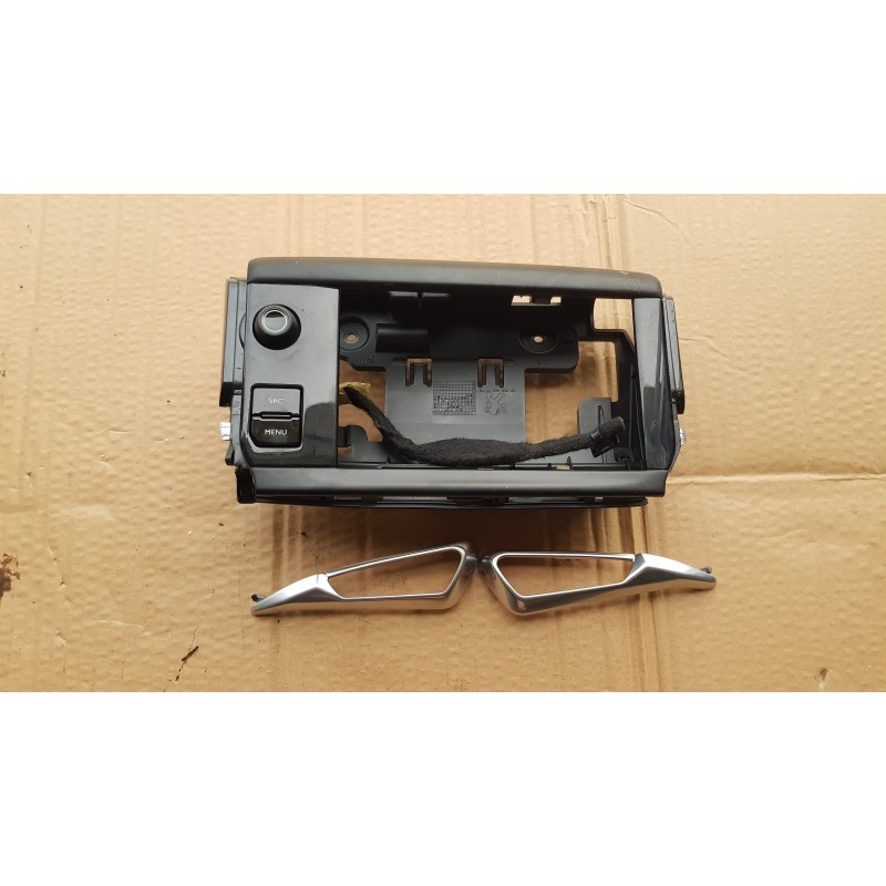 PEUGEOT 208 MASCHERINA RIVESTIMENTO COVER TASTIERA AUTORADIO NAVIGATORE DISPLAY