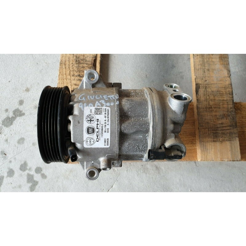 Dettagli su   ALFA ROMEO LANCIA FIAT COMPRESSORE PULEGGIA CLIMA CONDENSATORE DELPHI 50509535