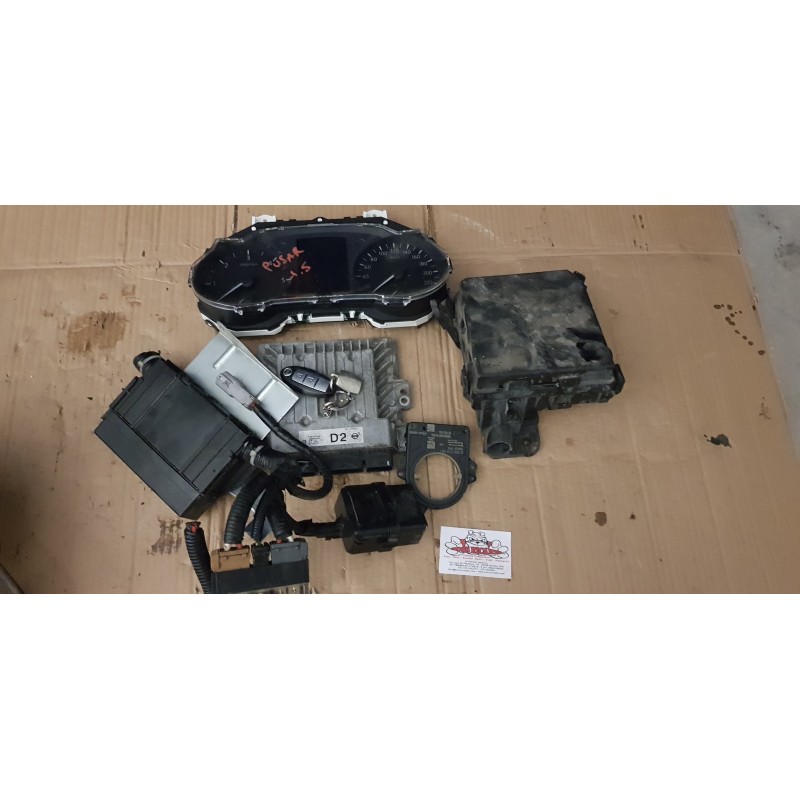 NISSAN PULSAR KIT ACCENSIONE AVVIAMENTO CENTRALINA MOTORE ECU CHIAVE K9K 1.5D